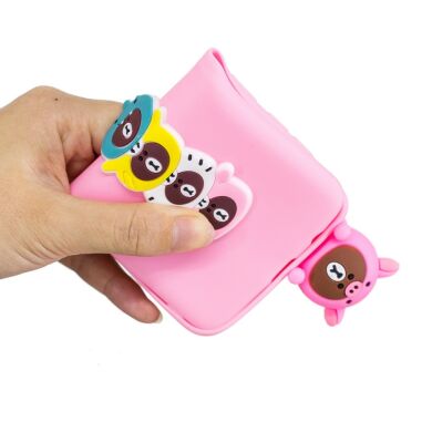 Силіконовий (TPU) чохол UniCase 3D Pattern для Samsung Galaxy A7 2018 (A750) - Cartoon Bear