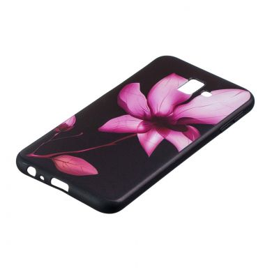 Силиконовый (TPU) чехол UniCase Color Style для Samsung Galaxy J6+ (J610) - Pink Flower