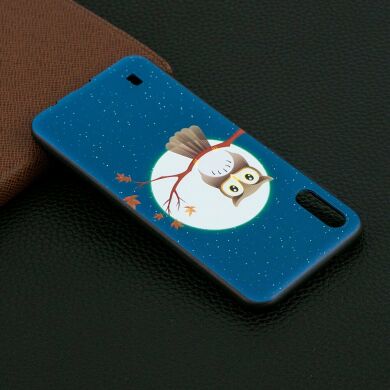 Силиконовый (TPU) чехол UniCase Color Style для Samsung Galaxy M10 - Owl on Branch