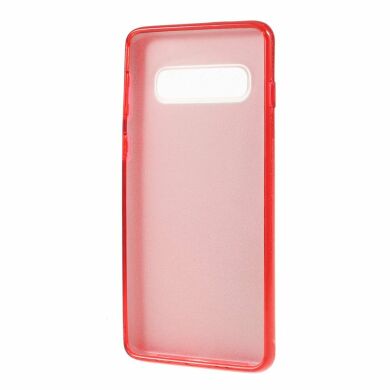 Силіконовий (TPU) чохол UniCase Glitter Cover для Samsung Galaxy S10 Plus (G975) - Red