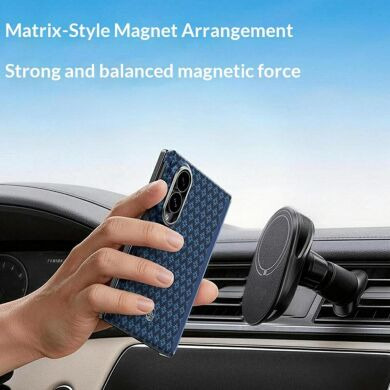 Защитный чехол BENKS ArmorGrid Air Magnetic для Samsung Galaxy Fold 8 - Dark Blue
