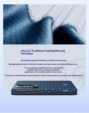 Защитный чехол BENKS ArmorGrid Air Magnetic для Samsung Galaxy Fold 8 - Dark Blue
