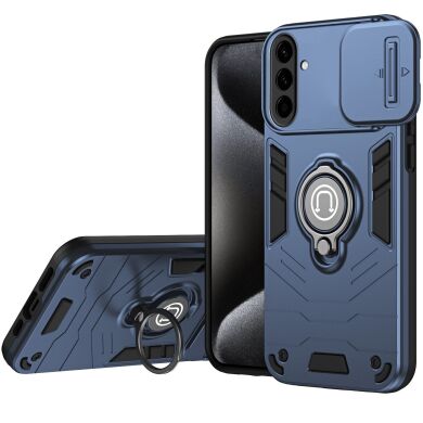 Захисний чохол Deexe Armor MagShield для Samsung Galaxy A57 (A576) - Blue