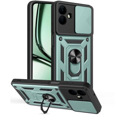 Захисний чохол Deexe Armor Shield для Samsung Galaxy A07 (A075) - Green