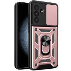 Защитный чехол Deexe Armor Shield для Samsung Galaxy A56 (A566) - Rose Gold