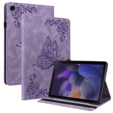 Защитный чехол Deexe Butterfly Case для Samsung Galaxy Tab A9 (X110/115) - Purple