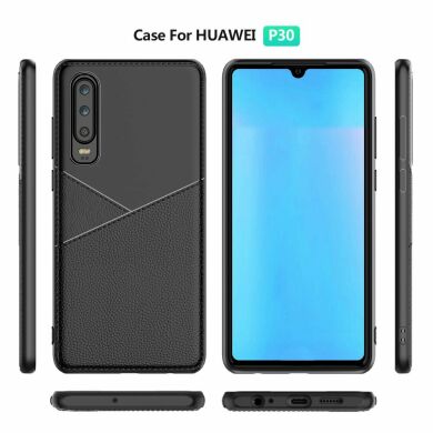 Защитный чехол Deexe Classic Style для Samsung Galaxy A50 (A505) - Blue