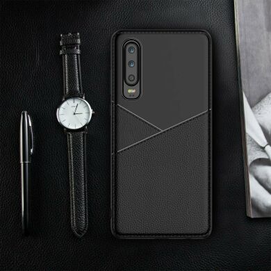 Защитный чехол Deexe Classic Style для Samsung Galaxy A50 (A505) - Blue