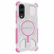 Защитный чехол Deexe Clear Bibercas для Samsung Galaxy S25 Edge (S937) - Pink. Фото 3 из 7