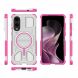 Защитный чехол Deexe Clear Bibercas для Samsung Galaxy S25 Edge (S937) - Pink. Фото 6 из 7