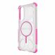 Защитный чехол Deexe Clear Bibercas для Samsung Galaxy S25 Edge (S937) - Pink. Фото 4 из 7