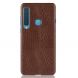 Защитный чехол Deexe Croco Style для Samsung Galaxy A9 2018 (A920) - Coffee. Фото 2 из 4