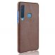 Защитный чехол Deexe Croco Style для Samsung Galaxy A9 2018 (A920) - Coffee. Фото 3 из 4