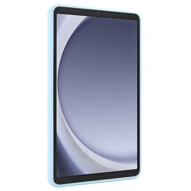 Защитный чехол Deexe Crystal Kickstand для Samsung Galaxy Tab A9 (X110/115) - Baby Blue