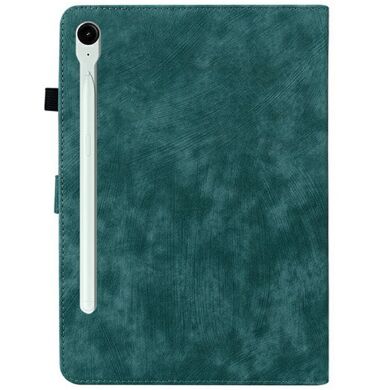Защитный чехол Deexe Cute Tiger для Samsung Galaxy Tab S11 (X730/X736) - Green