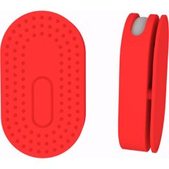 Защитный чехол Deexe Easy Stick для Samsung Galaxy SmartTag 2 - Red