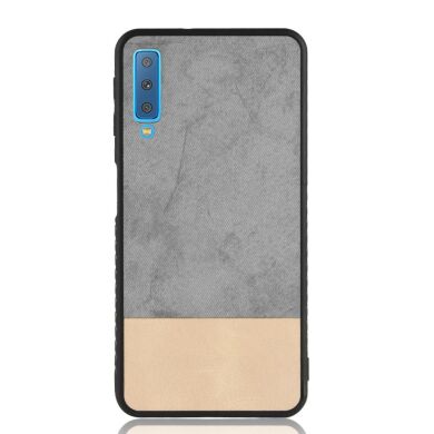 Защитный чехол Deexe Elegant Series для Samsung Galaxy A7 2018 (A750) - Grey