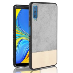 Захисний чохол Deexe Elegant Series для Samsung Galaxy A7 2018 (A750) - Grey