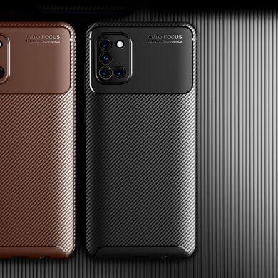 Захисний чохол Deexe Fusion для Samsung Galaxy A31 (A315) - Black