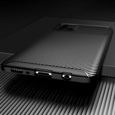 Защитный чехол Deexe Fusion для Samsung Galaxy A31 (A315) - Black