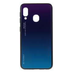 Захисний чохол Deexe Gradient Color для Samsung Galaxy A40 (А405) - Purple / Blue