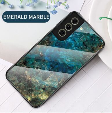 Захисний чохол Deexe Gradient Pattern для Samsung Galaxy S21 FE (G990) - Emerald