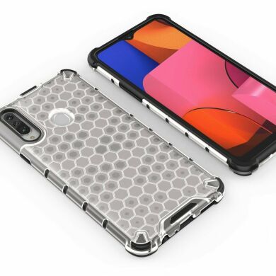 Захисний чохол Deexe Honeycomb Series для Samsung Galaxy A20s (A207) - White