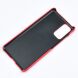 Защитный чехол Deexe Leather Back Cover для Samsung Galaxy S20 FE (G780) - Red. Фото 5 из 8