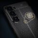 Защитный чехол Deexe Leather Cover для Samsung Galaxy S23 - Black. Фото 5 из 6