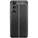 Захисний чохол Deexe Leather Cover для Samsung Galaxy S23 - Black