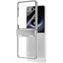 Защитный чехол Deexe Mirage Series для Samsung Galaxy Flip 7 - Silver