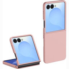 Защитный чехол Deexe Satin Case для Samsung Galaxy Flip 8 - Pink