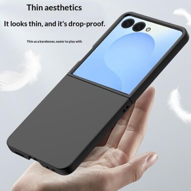 Защитный чехол Deexe Satin Case для Samsung Galaxy Flip 8 - Light Green