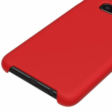 Захисний чохол Deexe Silicone Case для Samsung Galaxy S10 (G973) - Red