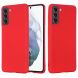 Защитный чехол Deexe Silicone Case для Samsung Galaxy S22 Plus - Red. Фото 1 из 7