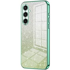 Захисний чохол Deexe Sparkles Cover для Samsung Galaxy A57 (A576) - Green