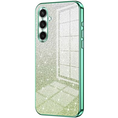 Захисний чохол Deexe Sparkles Cover для Samsung Galaxy A57 (A576) - Green