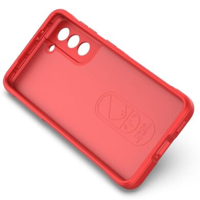 Защитный чехол Deexe Terra Case для Samsung Galaxy S21 (G991) - Wine Red