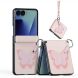Защитный чехол DUX DUCIS Luvy Series для Samsung Galaxy Flip 8 - Light Pink. Фото 1 из 10