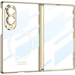 Захисний чохол GKK Clear MagShield для Samsung Galaxy Fold 8 - Champagne Gold
