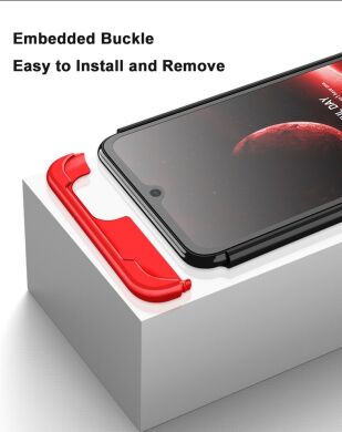 Защитный чехол GKK Double Dip Case для Samsung Galaxy A12 (A125) / A12 Nacho (A127) - Red
