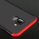 Защитный чехол GKK Double Dip Case для Samsung Galaxy A6 2018 (A600) - Black / Red