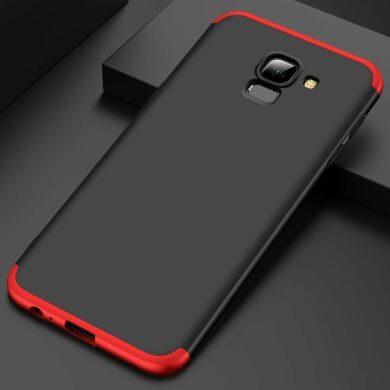 Защитный чехол GKK Double Dip Case для Samsung Galaxy A6 2018 (A600) - Black / Red