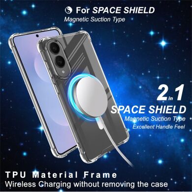 Защитный чехол IMAK Space Shield MagSafe для Samsung Galaxy S25 Edge (S937) - Transparent