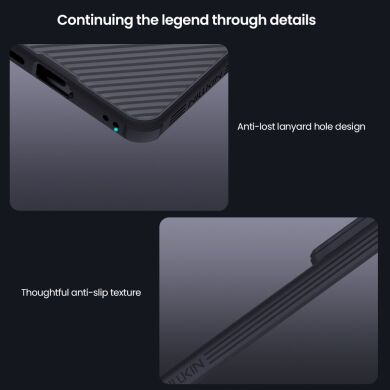 Захисний чохол NILLKIN CamShield Pro (Clear Version) для Samsung Galaxy A37 (A376) - Black