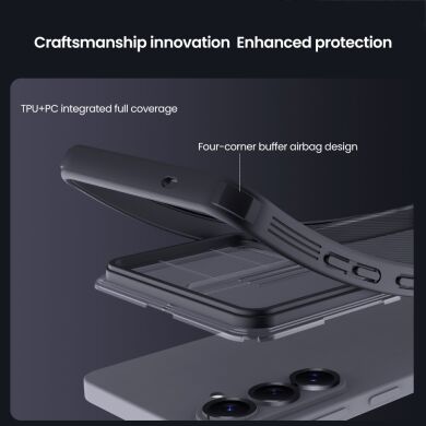 Захисний чохол NILLKIN CamShield Pro (Clear Version) для Samsung Galaxy A37 (A376) - Black