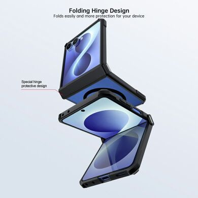 Защитный чехол Reframe Mag Shield для Samsung Galaxy Flip 8 - Black