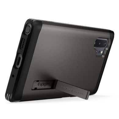 Защитный чехол Spigen (SGP) Tough Armor для Samsung Galaxy Note 10+ (N975) - Gunmetal