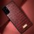 Захисний чохол SULADA Crocodile Style для Samsung Galaxy S21 Ultra (G998) - Brown