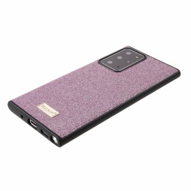 Захисний чохол SULADA Glitter Leather для Samsung Galaxy Note 20 Ultra (N985) - Purple